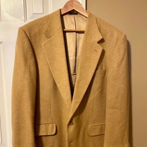 Robert Stock camel hair blazer 44 R men’s